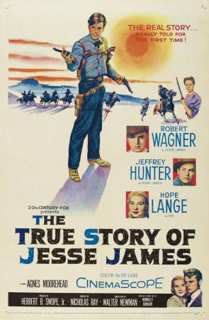 La Verdadera Historia de Jesse James (1957) poster
